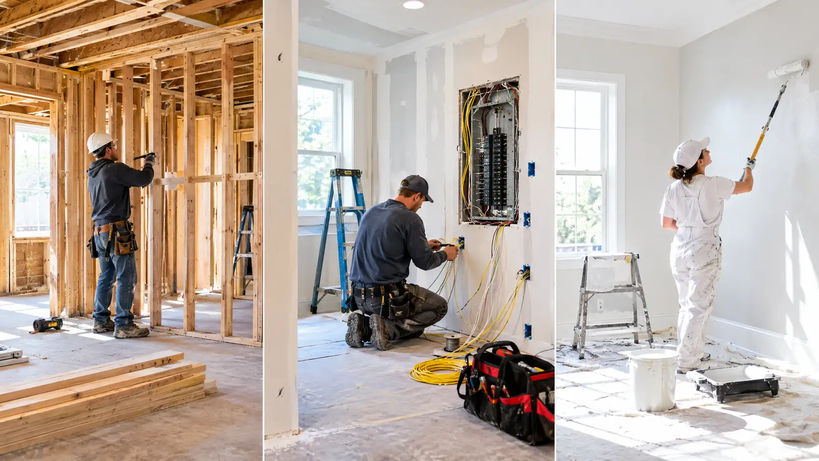 What Order Do Contractors Work In?