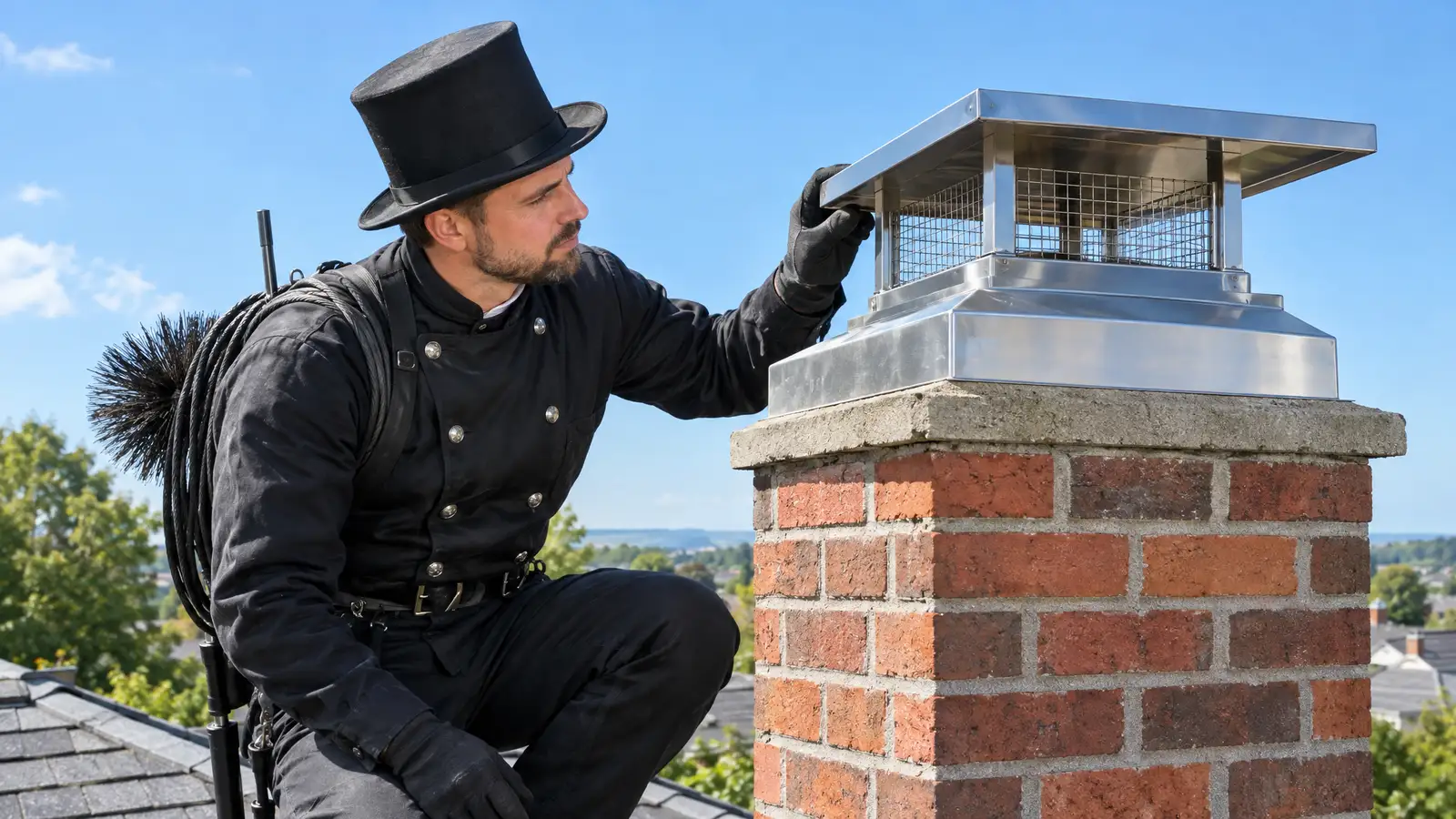 Chimneys in Madison, WI