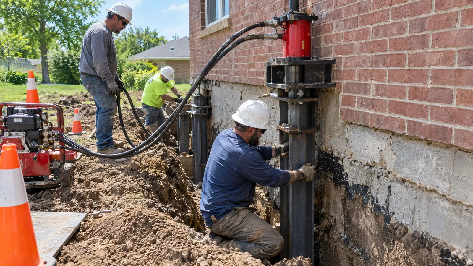 Foundation Repair in Madison, WI